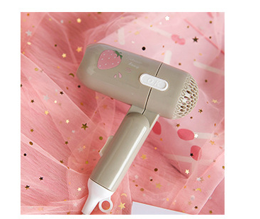 Mini Foldable Handle Design Portable Thermostatic Air collecting Traveller Compact Blower Electric Hair Dryer