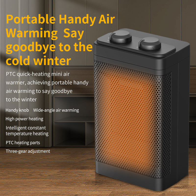 Electric Heater Desktop Mini PTC Heater Household Fast Heating Mute Heater