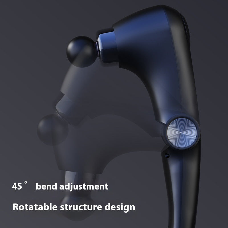 Cold and hot compress fascia gun USB charging foldable massage stick massager handheld