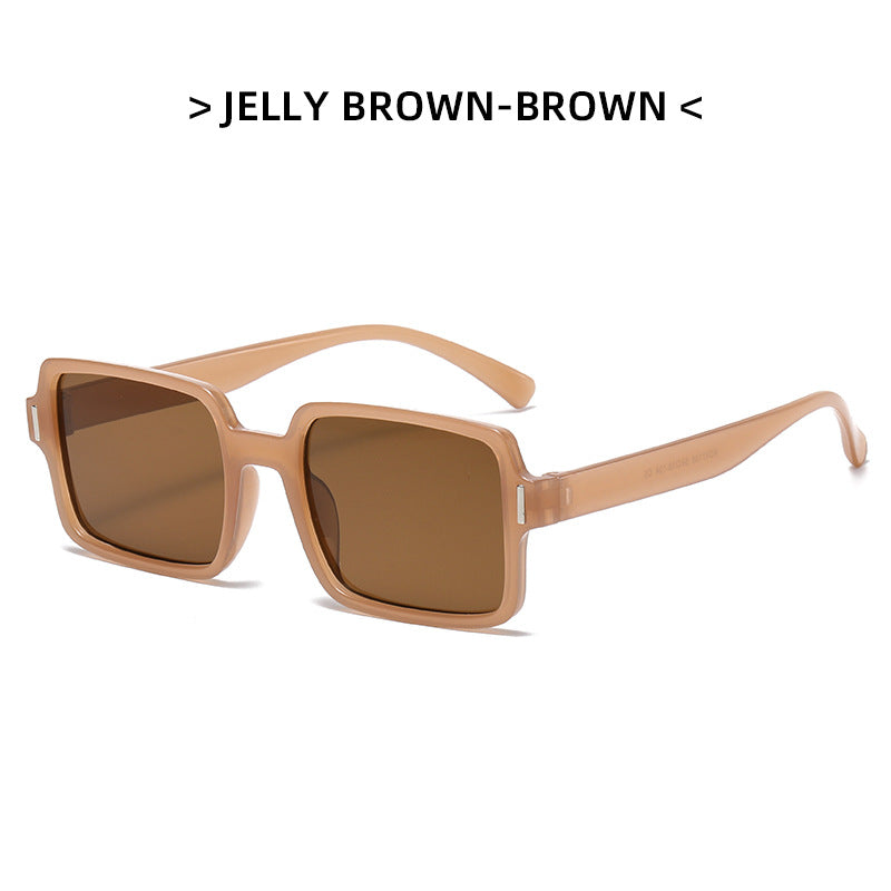 Trendy New Mi Ding Sunglasses Fashion Simple Square Net Red Sunglasses Summer Leisure Sunshade Sunglasses Women