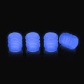 Fluorescent Car Tire Valve Caps High Brightness Separated Type