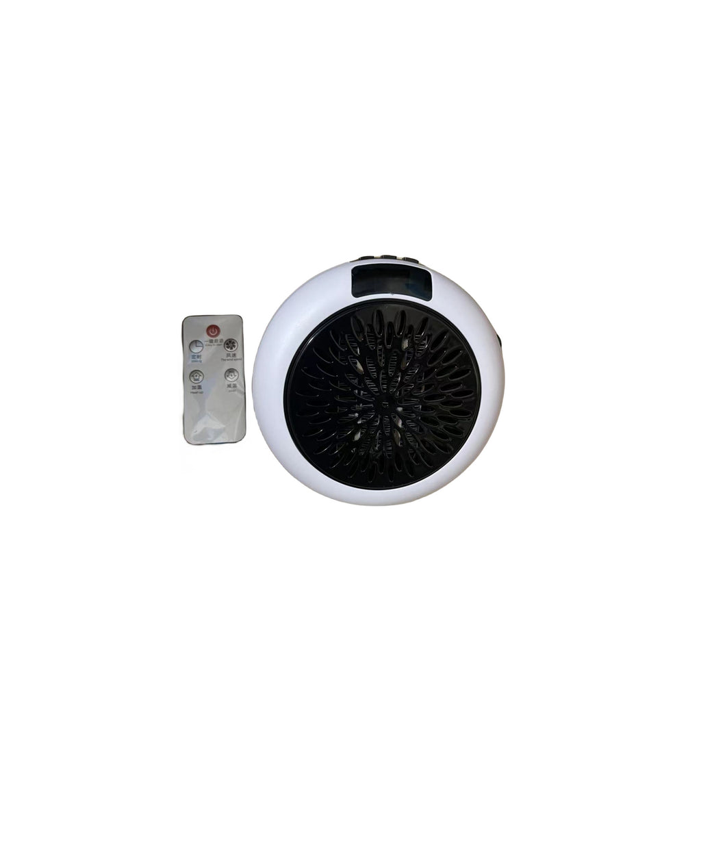 Home office desktop small wall mounted dual-purpose circular portable electric heater