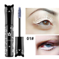Professional Makeup Mascara Waterproof Quick-drying Eyelash Curling Lengthening Makeup Eyelashes Blue Purple Color Mascara