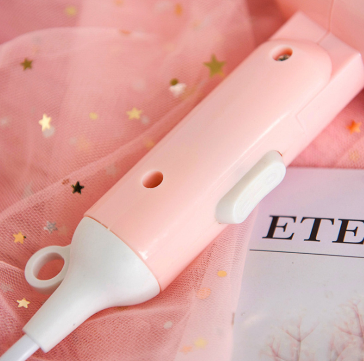 Mini Foldable Handle Design Portable Thermostatic Air collecting Traveller Compact Blower Electric Hair Dryer
