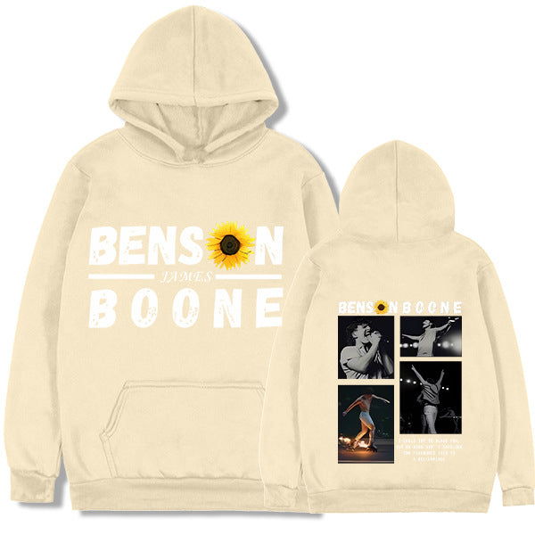 Benson Boone Hoodies Fireworks & Rollerblades  Tour Pull