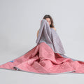 Grade A Cooling Blanket: Soft, breathable, king/queen size, summer lightweight cool comforter.