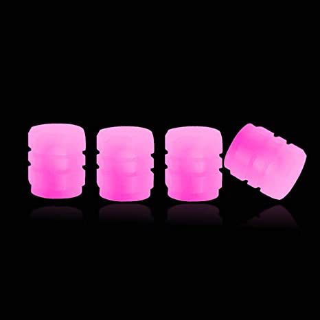 Fluorescent Car Tire Valve Caps High Brightness Separated Type