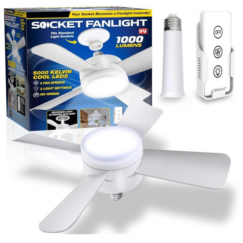 New USB high-speed humidifying ceiling fan aromatherapy charging type