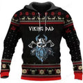 Autumn and winter European and American trendy 3D printed skull hoodie for men's hoodies