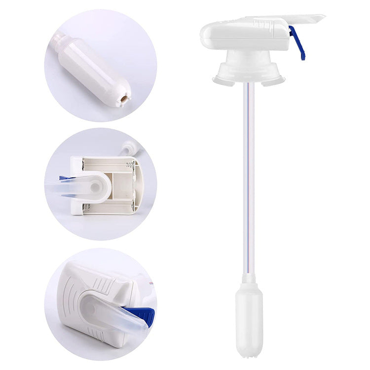 Hand Pressure Straw Juice Drink Dispenser Creative Automatic Electric Straw Magic Tap