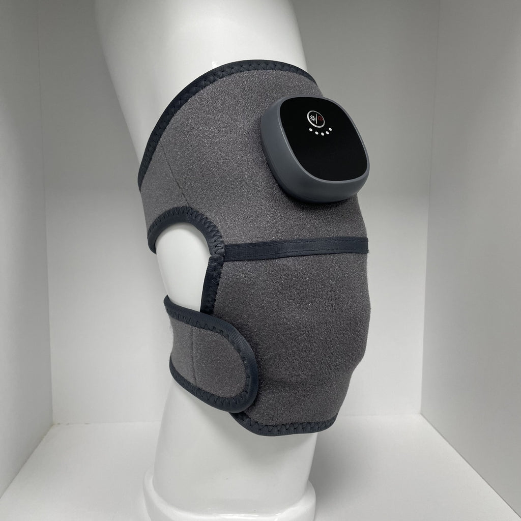 Electric heating massage knee pads