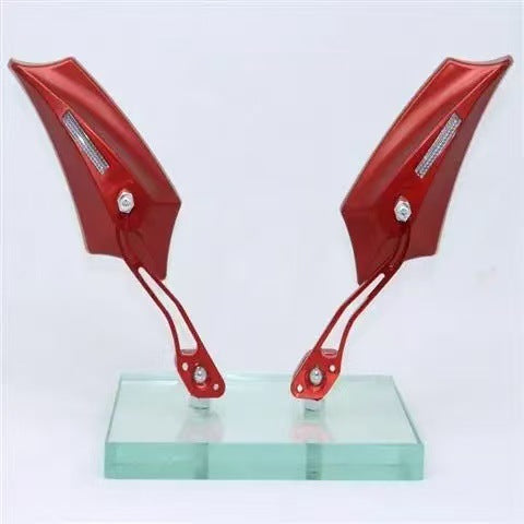 Wholesale Electric Vehicle Motorcycle Aluminum Alloy Rearview Mirror 8mm Universal Positive Thread