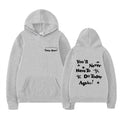 Alex Warren Graphic Hoodies You'll Be Never Have To