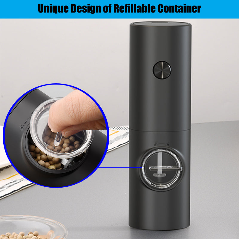 Black Pepper Grinder Electric Automatic Key Grinder