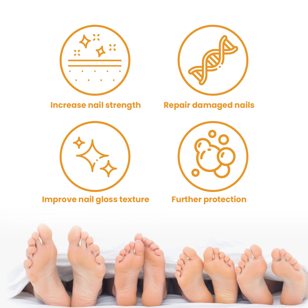Fungal Nail Patches, Repair Nail Thickening Grey Nail Soft Nail Shine Nail Care Patch