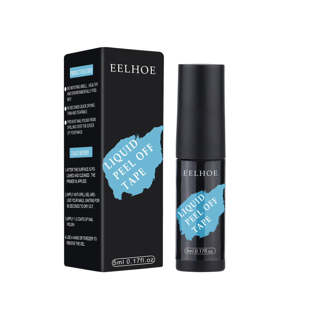 Effectively Prevent Spilled Nail Polish, Paint Nail Edge Can Be Torn Beginner Nail Edge Quick Dry Anti-Fouling Protection Tool