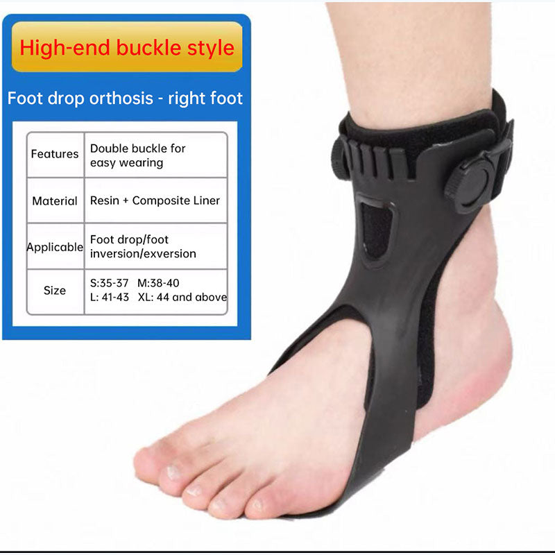 Adjustable Plantar Fasciitis Night Splint with Airbag, Dorsal Drop Foot Brace, Comfort Fit