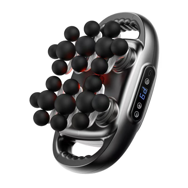 Multi head fascia gun massager