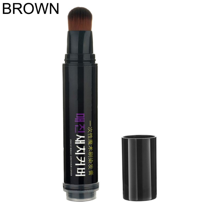 One-Time Natural Herb Hair dye Instant Gray Root Coverage Hair Color Modify Cream Stick Temporary Cover Up White Hair Colour Dye
