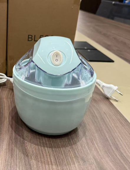 Factory Direct Sale Euro and US Standard In-Stock Ice Cream Maker, Small Household Mini Ice Cream Machine for Home Use