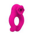 Couple sharing masturbation sucking vibrator nipple vibration locking ring
