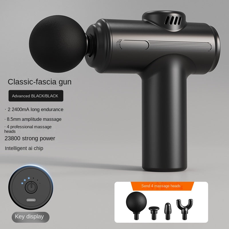 Home Use Muscle Massage Gun, Electric Massager for Women, USB Rechargeable Mini Massage Gun for Muscle Relief