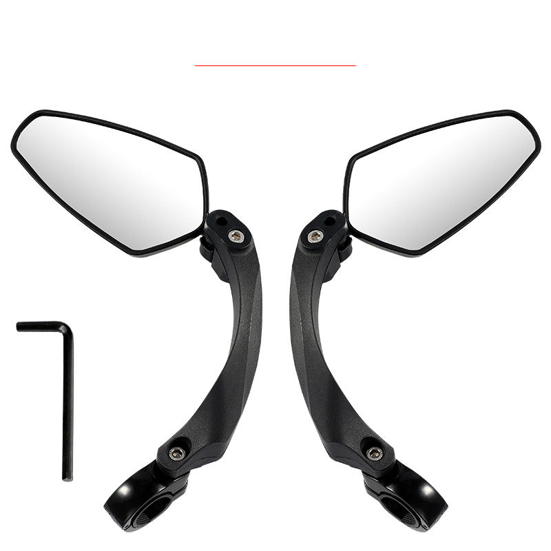 WEST BIKING Mirror Motorcycle Rearview Mirror Electric Vehicle Hose Adjustment Bicycle Rearview Mirror Mirror