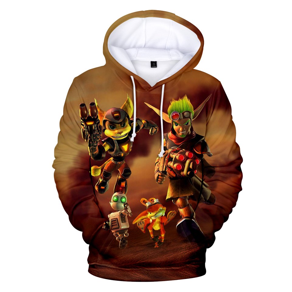 Fashion Fall/Winter jak 3 Hoodies men Women Print Sweatshirts Hip Hop Casual Game jak 3 3D Hoodies Hot New Harajuku Tops