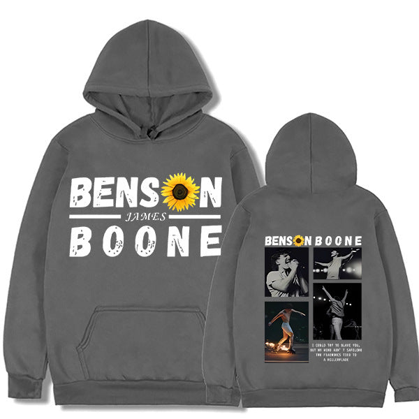 Benson Boone Hoodies Fireworks & Rollerblades  Tour Pull