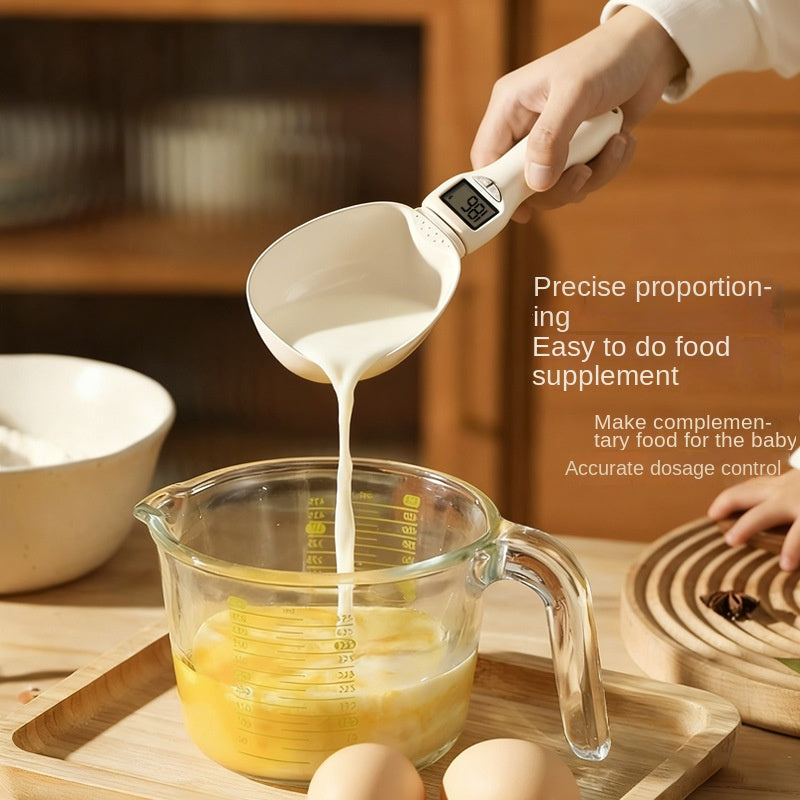 Electronic scale measuring spoon kitchen and household baking 800g large spoon