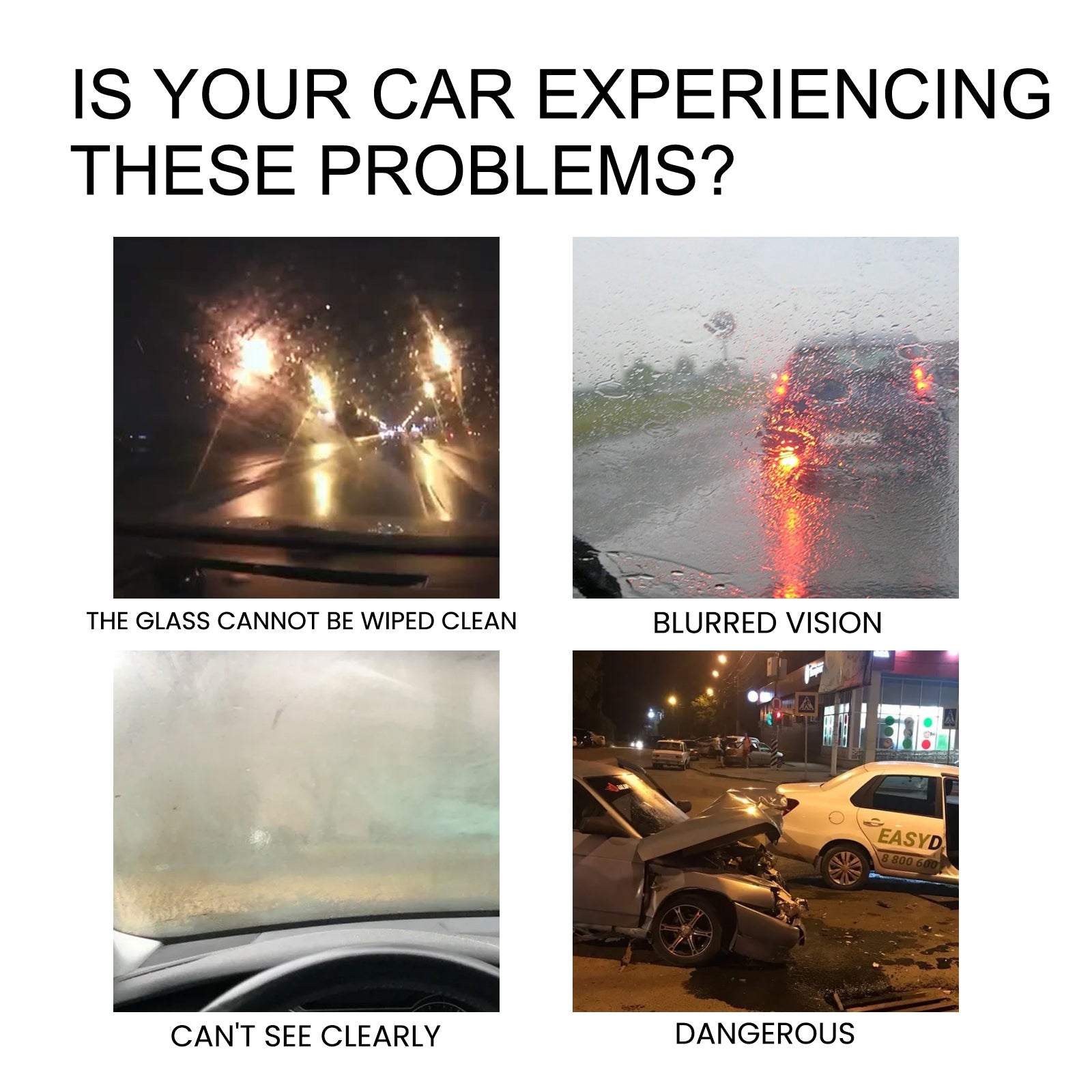 Windshield Cleaner Multifunctional Car Window Glass Cleaning Decontamination Fog Removal Cleaner