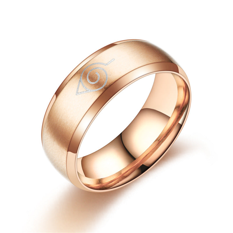 Stainless Steel Ring Titanium Steel Jewelry Men's Finger Ring Wholesale