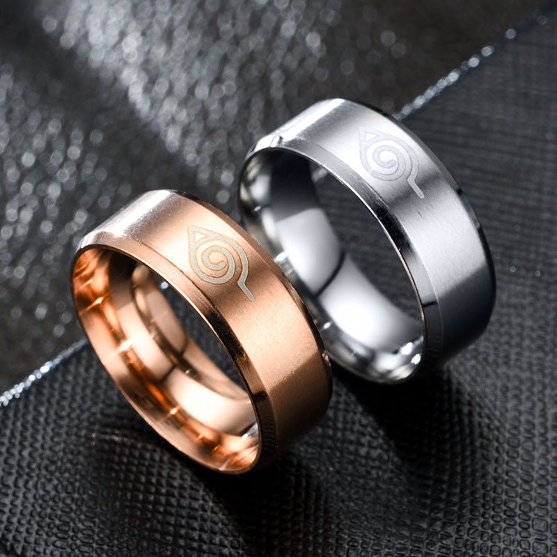 Stainless Steel Ring Titanium Steel Jewelry Men's Finger Ring Wholesale
