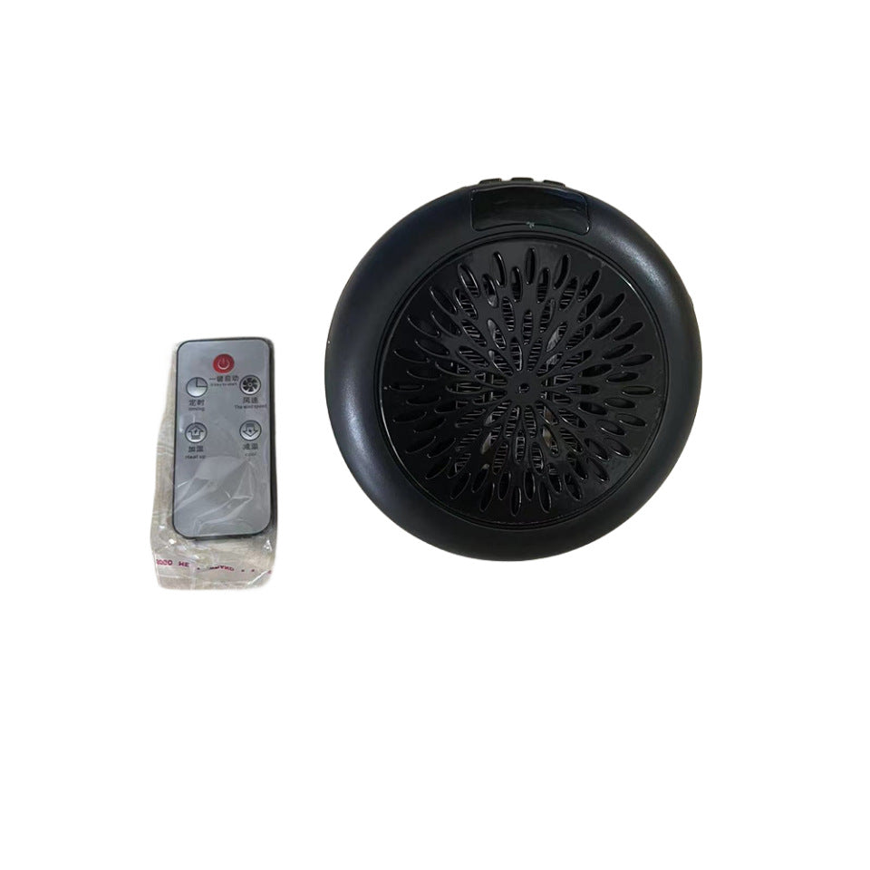 Home office desktop small wall mounted dual-purpose circular portable electric heater