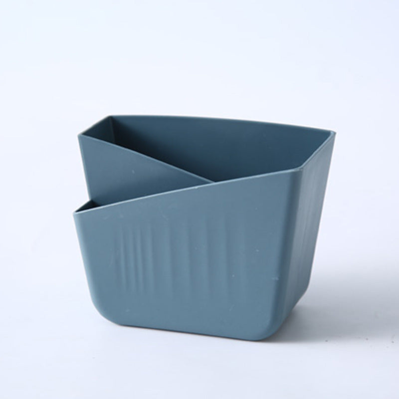 Storage Box Punch-Free Desktop Creative Wall-Mounted Plastic Air Conditioner Remote Control Bedside Mobile Phone Rack