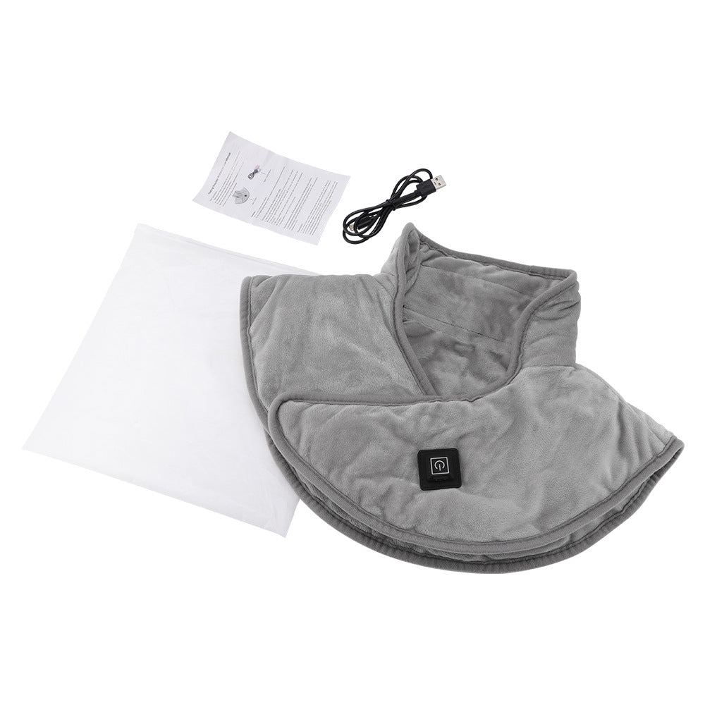 5v3 temperature adjustable heating shawl USB direct insertion electric heating shawl scarf