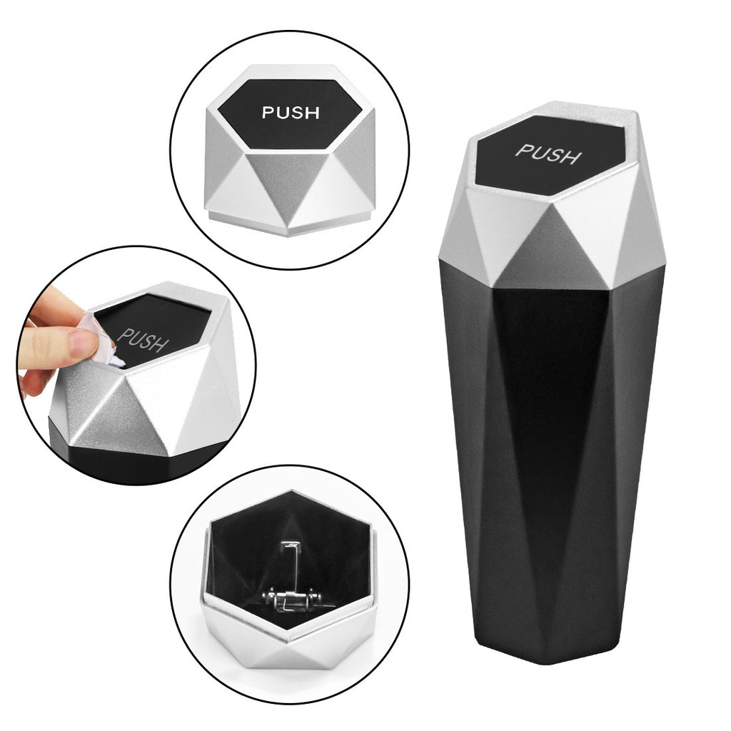 Car Mini Trash Bin for Car Cup Holder, Desktop Organizer, Direct Factory Sale