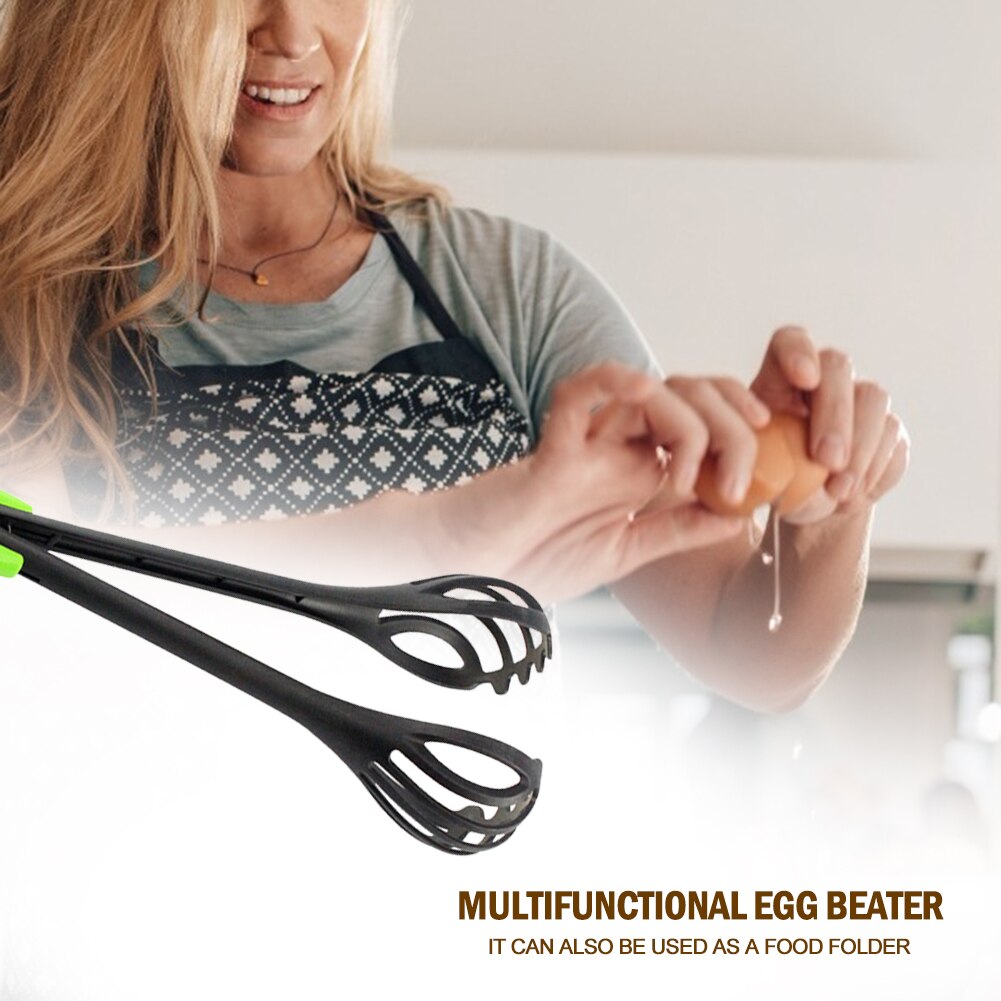 Durable Baking Egg Beater Food Clip Hand Mixer Multifunctional Tool Kitchen Gadget for Household Eggs Making Ornaments