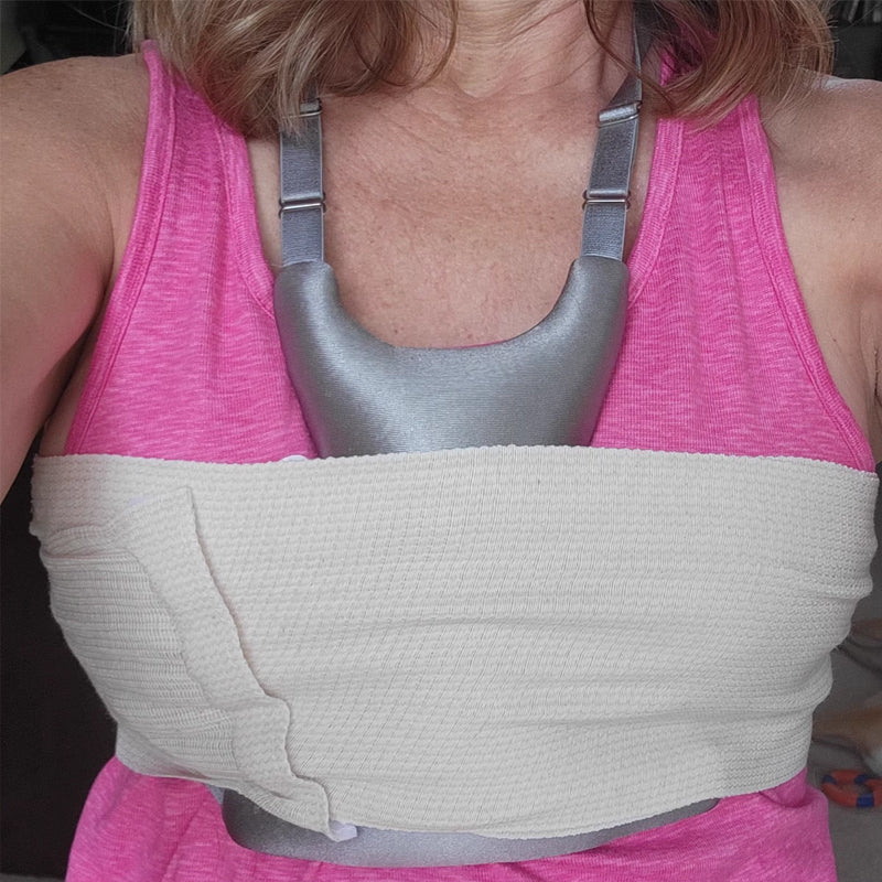 Anti-Wrinkle Chest Support Pillow - Washable & Fade-Proof Bra Care Pad for Side Sleepers, Décolleté Line Prevention