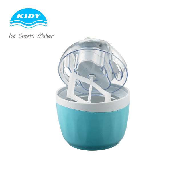 Factory Direct Sale Euro and US Standard In-Stock Ice Cream Maker, Small Household Mini Ice Cream Machine for Home Use