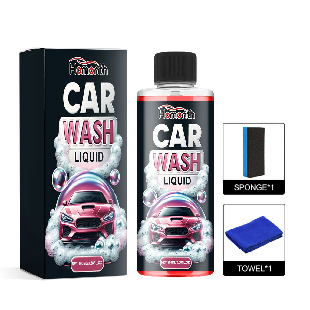Car Wash Liquid, Car Paint Coating Brightening Cleaning Refurbished Dust Decontamination Maintenance Cleaning Agent