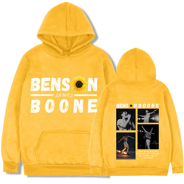 Benson Boone Hoodies Fireworks & Rollerblades  Tour Pull