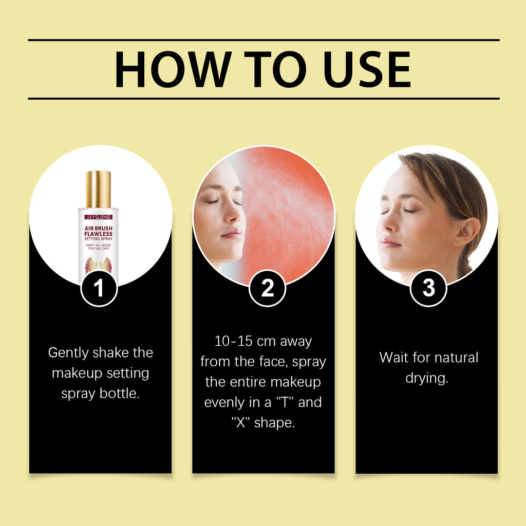 Moisturizing Setting Spray Natural And Easy To Remove Moisturizing Long-Lasting Portable Makeup Spray
