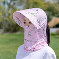 Sun Hat Women's Summer Battery Car UV Sunshade Sun Hat Riding Full Face Mask Riding Electric Bicycle