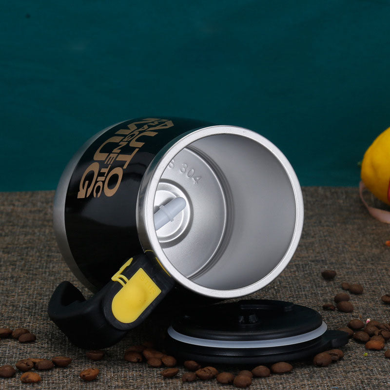 Fully Automatic Stirring Cup USB Charging Lazy Water Cup Portable Magnetized Cup Electric Magnetic Rotating Coffee Cup