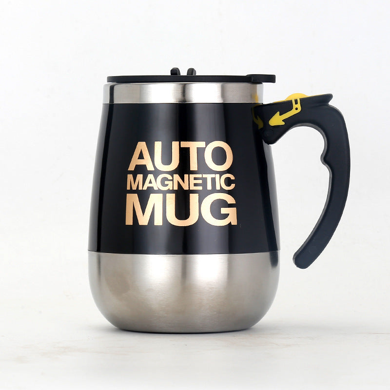 Fully Automatic Stirring Cup USB Charging Lazy Water Cup Portable Magnetized Cup Electric Magnetic Rotating Coffee Cup