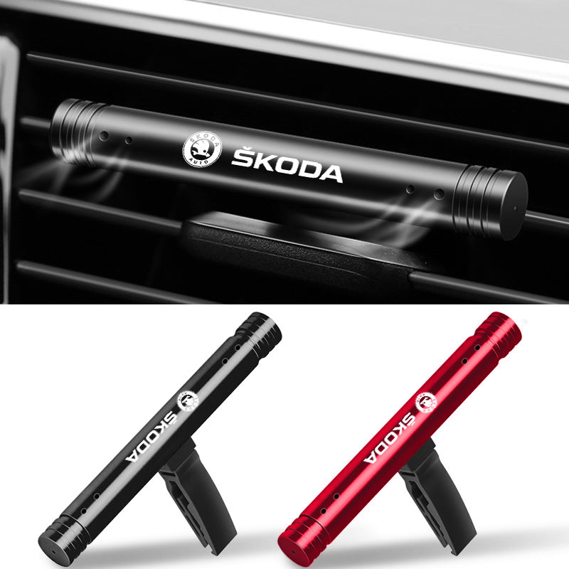 Car air conditioner air outlet aromatherapy vehicle air outlet perfume solid