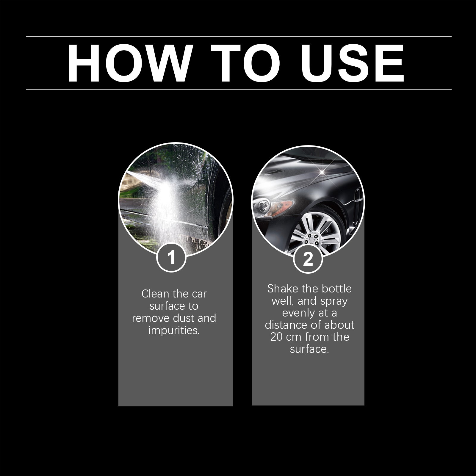 Rayhong Auto Polishing Spray, Auto Paint Polishing Maintenance Anti-Fouling Repair Scratch Care Polishing Agent