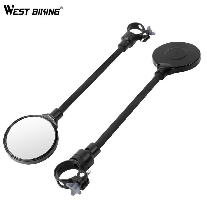 WEST BIKING Mirror Motorcycle Rearview Mirror Electric Vehicle Hose Adjustment Bicycle Rearview Mirror Mirror