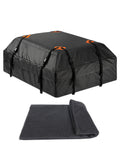 Car Roof Bag 420D Reinforced Oxford Fabric Waterproof Sun Protection Camping Outdoor Luggage Storage Bag